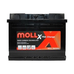 Аккумулятор Moll X-Tra Charge 62Ah R+ 600A